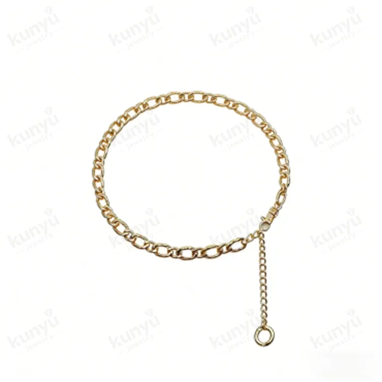 Cadena de cinturón de eslabones cubanos