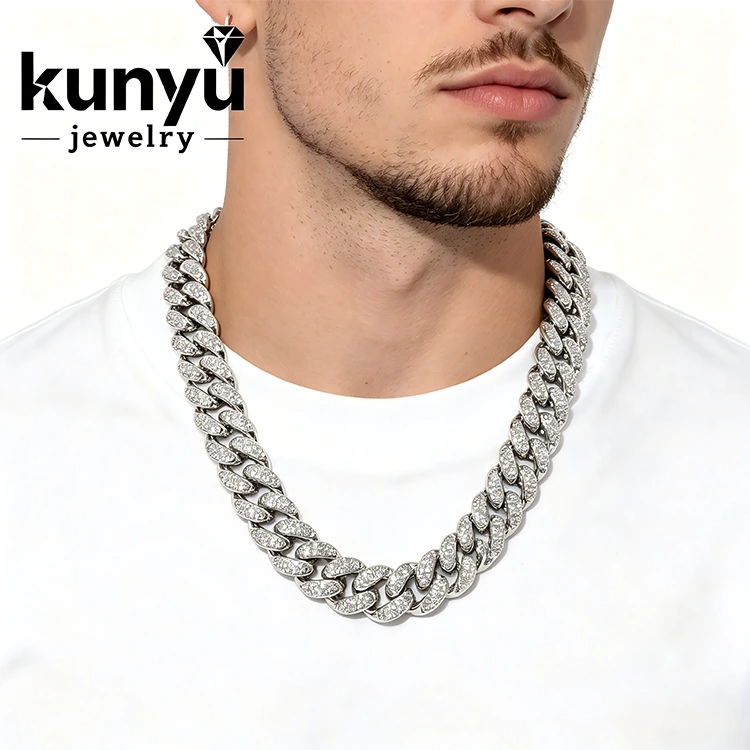 Collar de diamantes Hip Hop