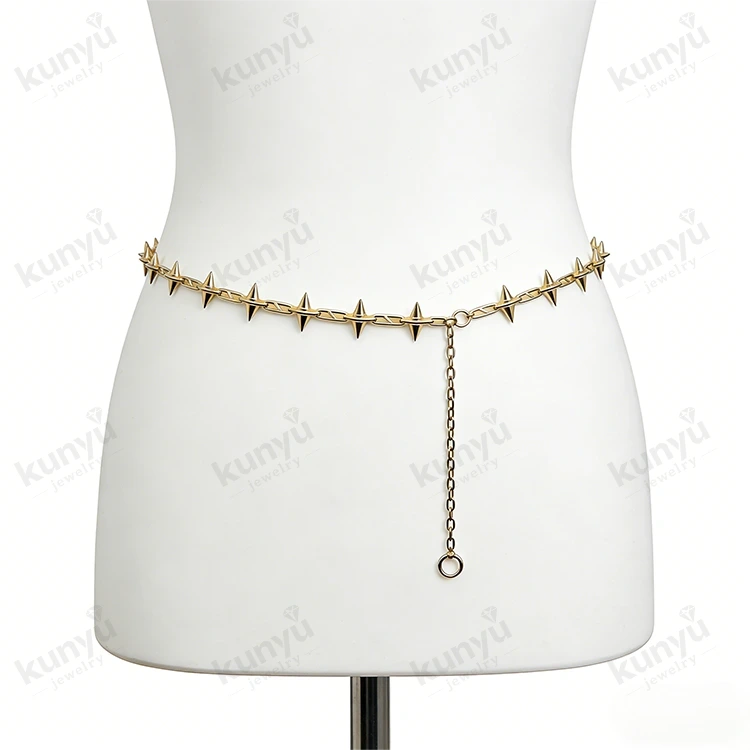 Cinturón De Cadena De Metal De Moda Cinturón De Cadena De Metal De Moda