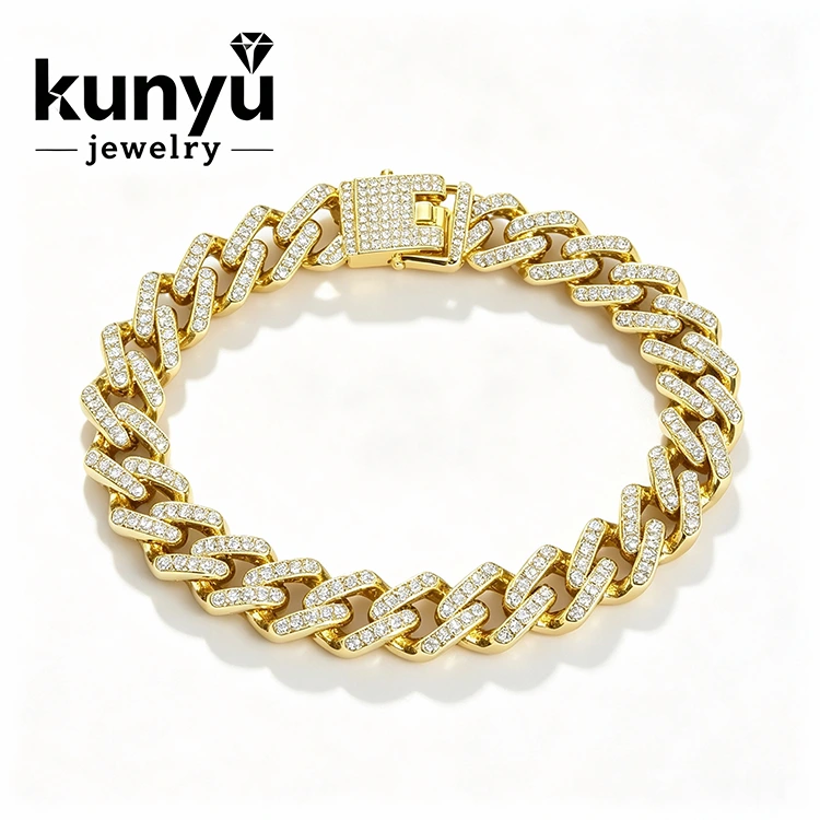 Pulsera de hip hop para hombre