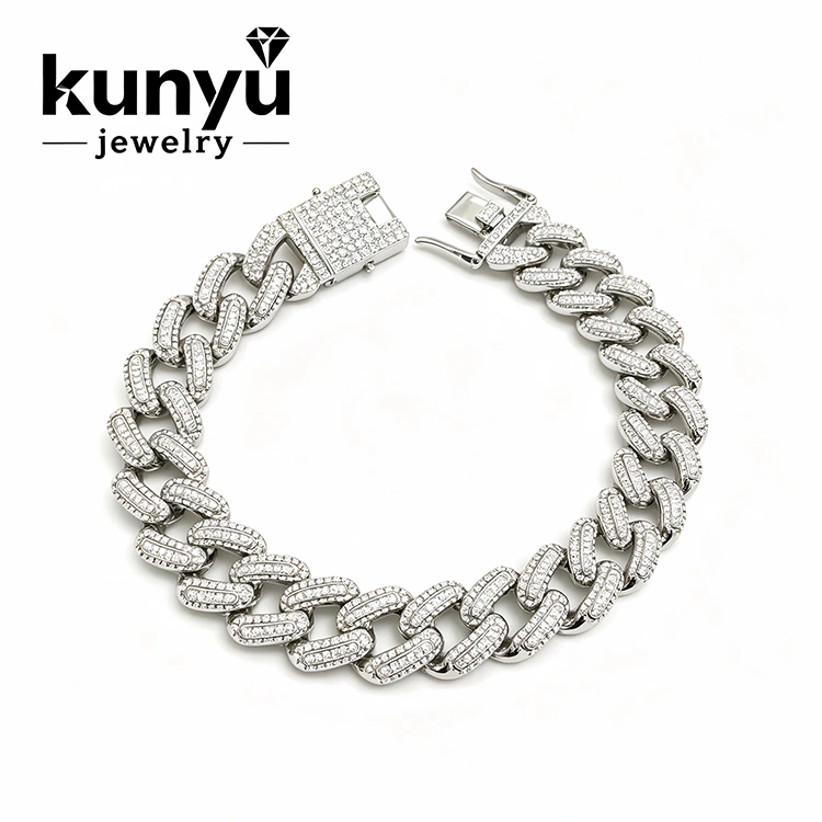 Pulsera de hip hop de gran tamaño Pulsera de hip hop de gran tamaño